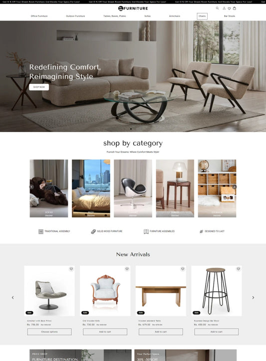 Best Premium Furniture Store Shopify Theme